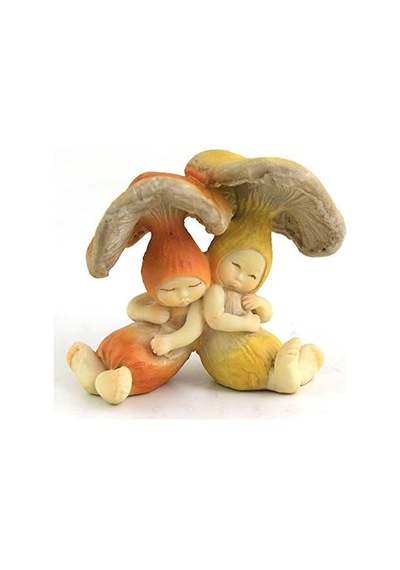 Top Collection Minyatür Peri Bahçesi Ve Teraryum Uyuyan Shroom Bebekler