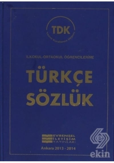 Evrensel İlköğretim Türkçe Sözlük- Evrensel İletişim Yayınları