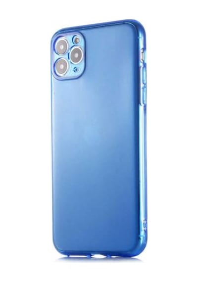 Apple Uyumlu iPhone 11 Pro Max Kilif Kamera Çikintili Renkli Transparan Mun 556821471