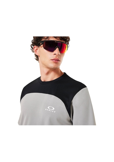 Oakley Oakley Free Ride Jersey Erkek Gri Tişört Cem Gri