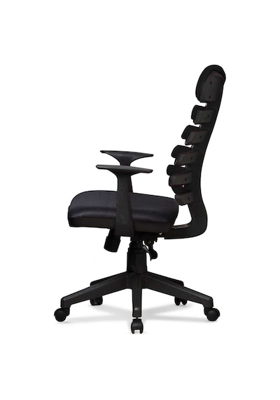 Ev Ve Ofis Çalışma Sandalyesi Bilgisayar Ve Yönetici Koltuğu Zebra Model Siyah