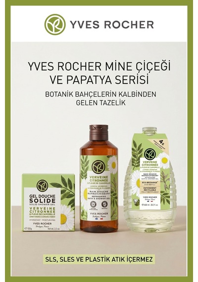 Mine Çiçeği Papatya Duş Bakım Seti Refill 600 Ml + Duş Jeli 400 Ml + Katı 100 G Vegan Diğer