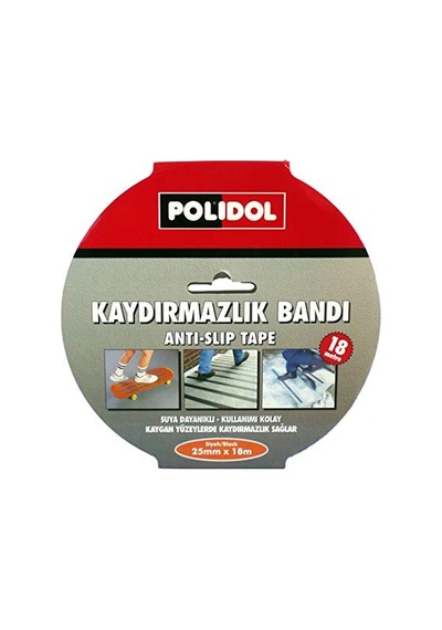 Kaydırmazlık 25 Mm X 18 3 M Siyah