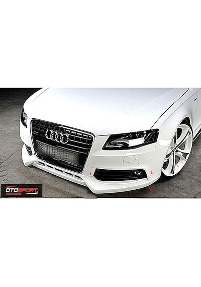 Audi A4 B8 Ön Tampon Eki Fiberglass Boyasız