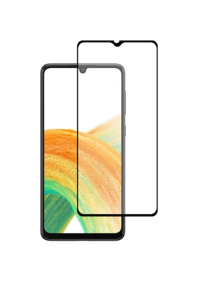Samsung Galaxy A33 ile Uyumlu Tam Kaplayan Ekran Koruyucu Cam