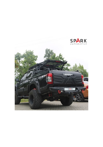 Mitsubishi L200 2007-2015 Yıl Aralığı Uyumlu Bagaj Kapağı Dodik Siyah