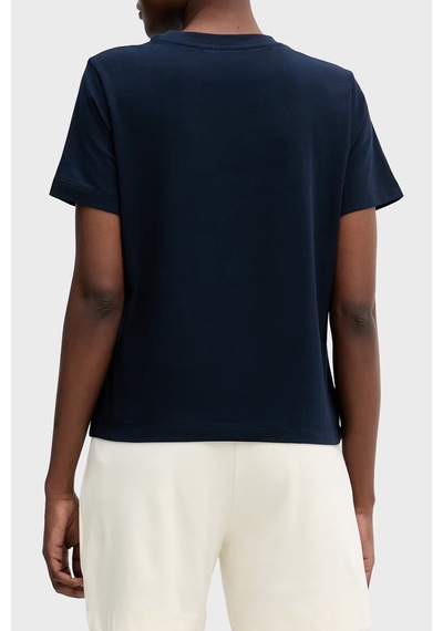 Tommy Hilfiger Logolu Regular Fit Bisiklet Yaka T Shirt Kadın T Shirt Ww0ww49941 C1g Lacivert Tommy Hilfiger Logolu Regular Fit Bisiklet Yaka T Shirt Kadın T Shirt Ww0ww49941 C1g Lacivert