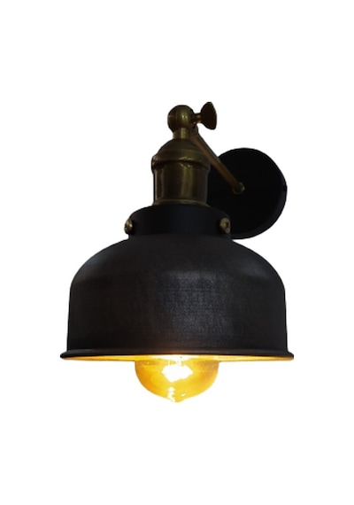 Mylights Retro Rustik Antirasit Başlıklı Aplik Duvar Lambası Diğer