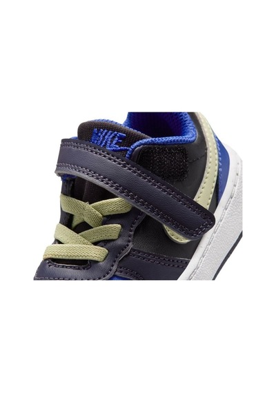 Nike Nıke Court Borough Low Recraft Td Bebek Günlük Ayakkabı Dv5458-011 Siyah Çok Renkli