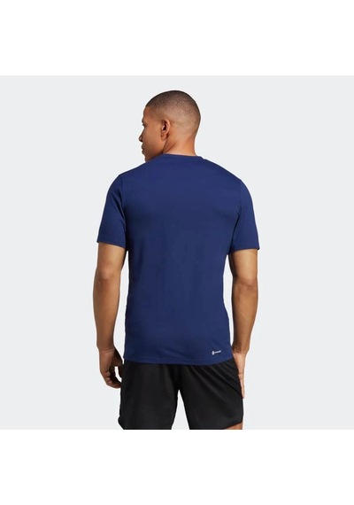 Adidas Tr-es Fr Logo T Erkek T-shirt Ib8275 Mavi