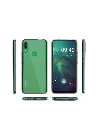 Huawei P Smart Z Kılıf Süper Silikon Yumuşak Arka Koruma Şeffaf