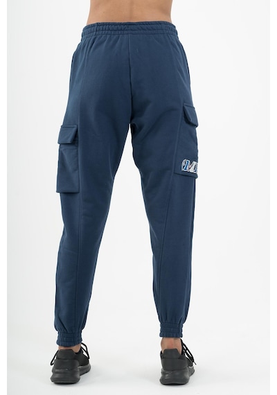 Maraton Sportswear Comfort Kadın Dönüşlü Paça Basic Navy Eşofman Altı 22974-navy Lacivert