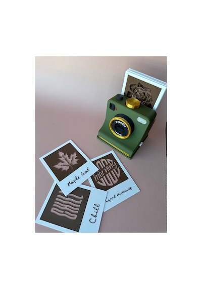 Deepsea Living Coffee Print Kahve Üzeri Desen Yapma Makinesi Latte Art Ve Kahve Köşesi Aksesuarı 3d Baskı Haki