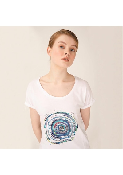 Biggdesign Nazar Beyaz T-Shirt