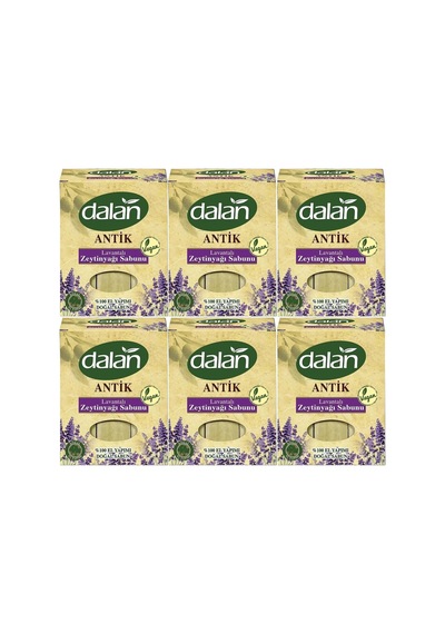 Antik Defneli Zeytinyağı Sabunu 900gr Lavantalı 6 Lı Set Diğer