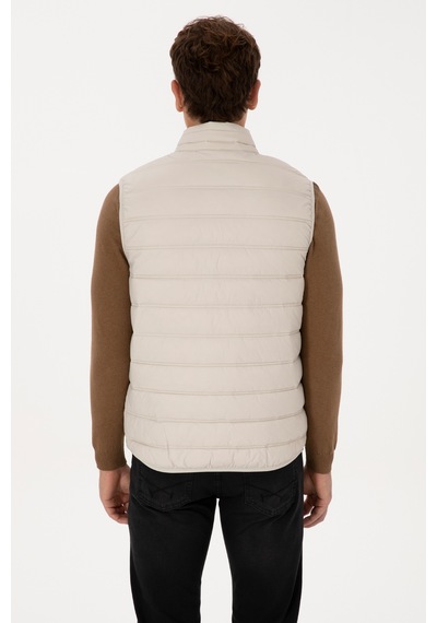 U.s. Polo Assn. Erkek Taş Yelek Dokuma 50310039-vr049 Tas
