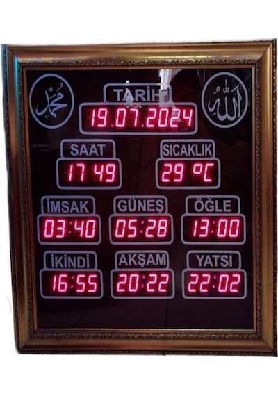 Büyük Boy Vakitmatik Kasa Ölçüsü 70x70 Cm Diğer