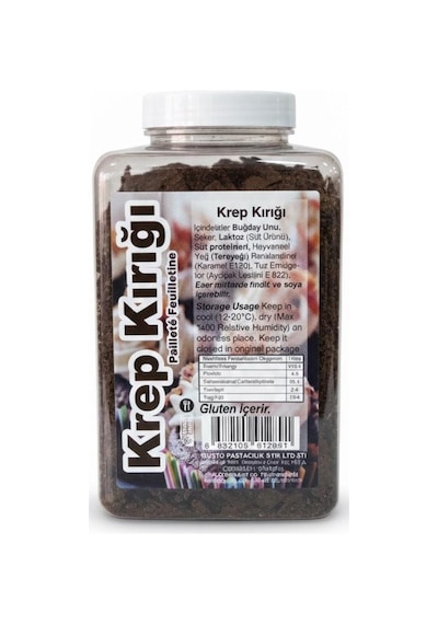 Krep Kırığı Çikolata 150 Gr Waffle, Pancake Ve Tatlılar İçin Çikolatalı Çıtır