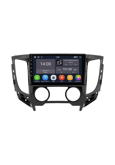 Mitsubishi L200 Android Multimedya Sistemi 2015-2019 Crv-4366xd