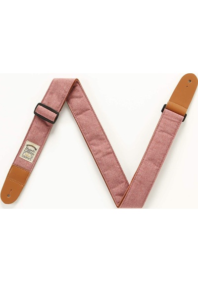 Ibanez Designer Collection Guitar Strap - Red Denim Dcs50d-rd