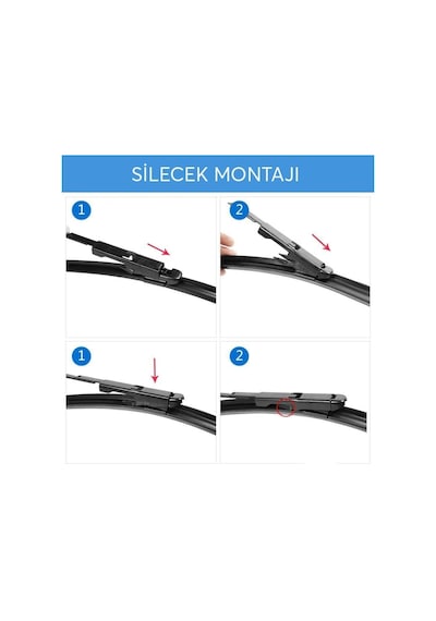 Pro Muz Silecek Takımı Mercedes B150 W245 2005-2011 İle Uyumlu