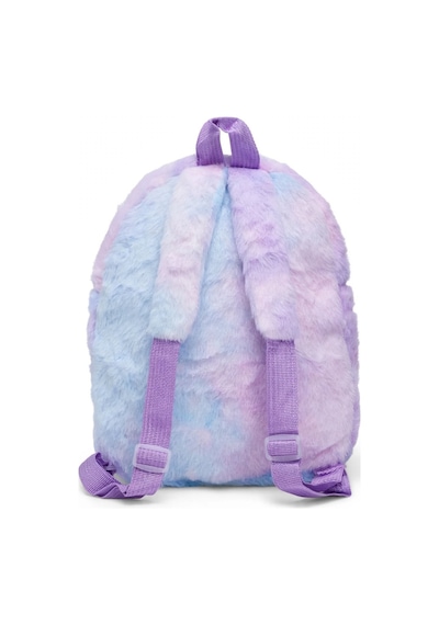 Akıllıelma-taros Kabartmalı Peluş Sırt Çantası Mavi Unıck Color Unıcorn Orta Boy 7698 Çok Renkli