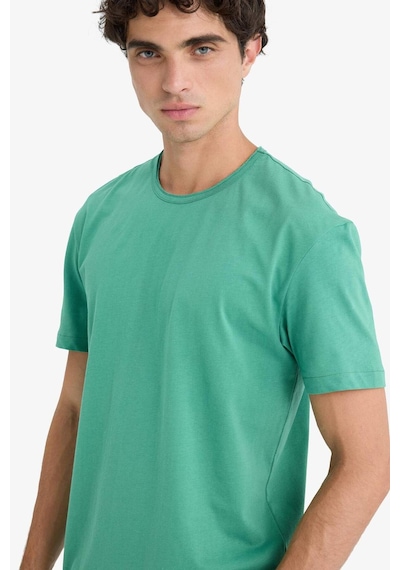 Defacto %100 Pamuk Regular Fit Bisiklet Yaka Kısa Kollu Ağır Kumaş Tişört D5481ax25spgn427 Yeşil Defacto %100 Pamuk Regular Fit Bisiklet Yaka Kısa Kollu Ağır Kumaş Tişört D5481ax25spgn427 Yeşil