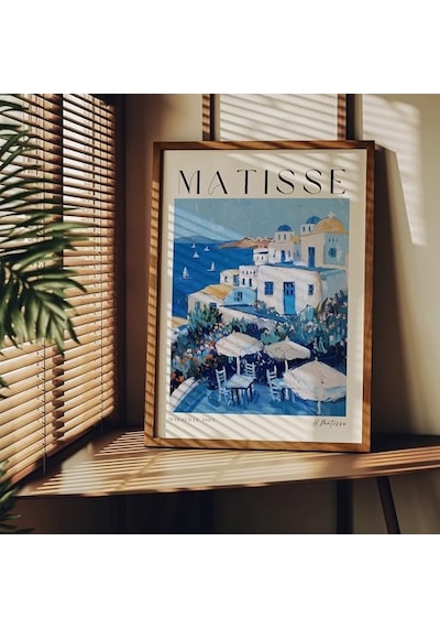 ' Lü Çerçevesiz Poster Modern Dekoratif Çerçevesiz Poster Tablo 3matisse3 50 X 70