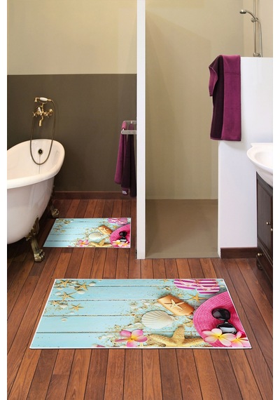 Alanur Trend Kaymaz Taban Dijital Banyo Takımı Kt424 Yeşil