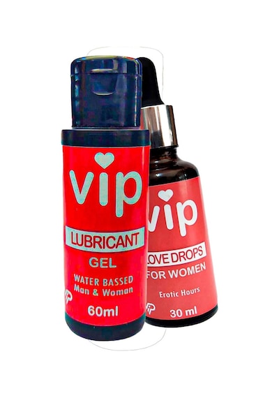 Vıp Bay Ve Bayanlara Uygunlubrıkant60 Ml Jel + Kadınlara Özel Cinseldamla