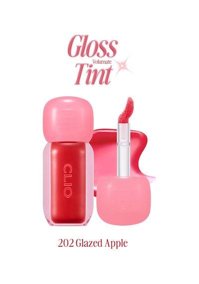 Clio Pigmentli Parlak Bitişli Dolgunlaştırıcı Lip Gloss Clıo Volumate Gloss 202 Glazed Apple