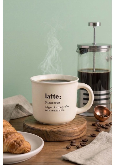 Latte Mottolu Lory Porselen Kupa 380 Ml Krem