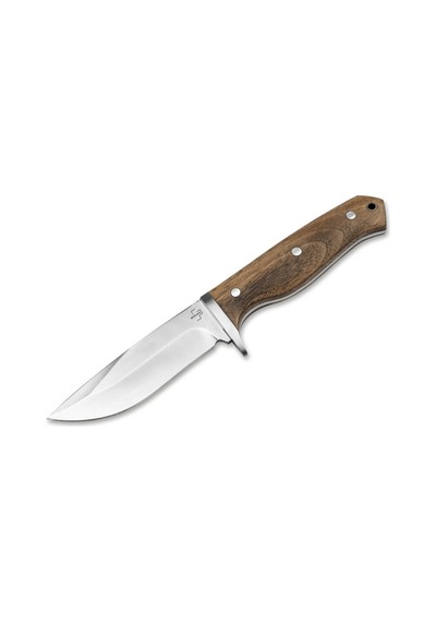 Böker Plus Walnut Drop Kamp Bıçak Kahverengi