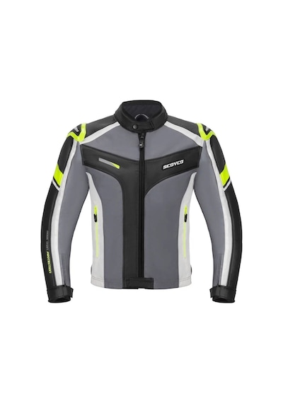 Motoanl Motosiklet Montu Full Korumalı 4 Mevsim Pu Kaplamalı Polyester Ve Naylon Kumaş Motor Mont Green
