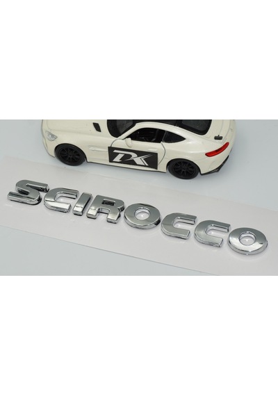 Dk Tuning Vw Volkswagen Scirocco Mk3 Bagaj Krom Yazı Logo Arma -