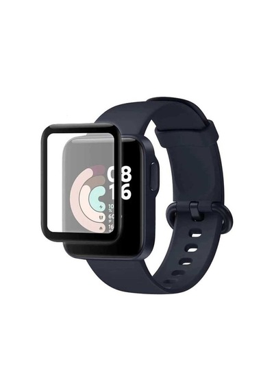 Redmi Watch 3 Active Mkst Pmma Pet Saat Ekran Koruyucu - Siyah