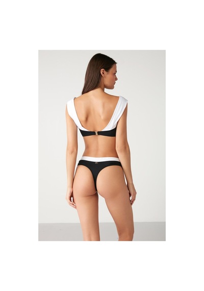 Kom Crue Strıng Bikini Takımı Siyah