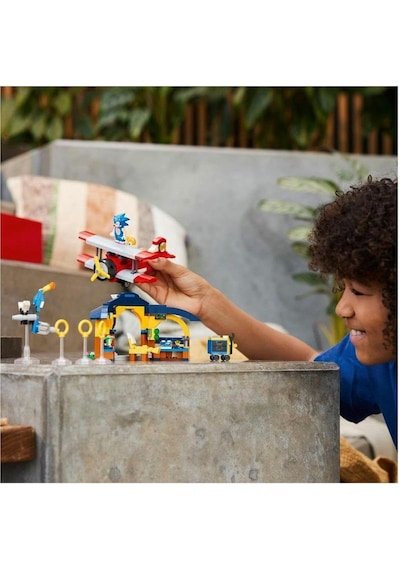 LEGO 76991 Sonic The Hedgehog Tailsin Atölyesi Ve Tornado Uçağı 376 Parça