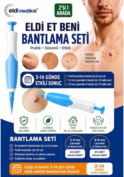 2 Si 1 Arada Et Beni Bantlama Seti-evde Pratik Uygulama