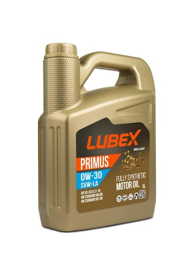 Lubex Primus 0W-30 Svw-La Dpf Tam Sentetik Motor Yağı 5 L