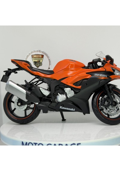 Kawasaki Ninja Zx-6r 1:12 Turuncu Diecast Motosiklet Model