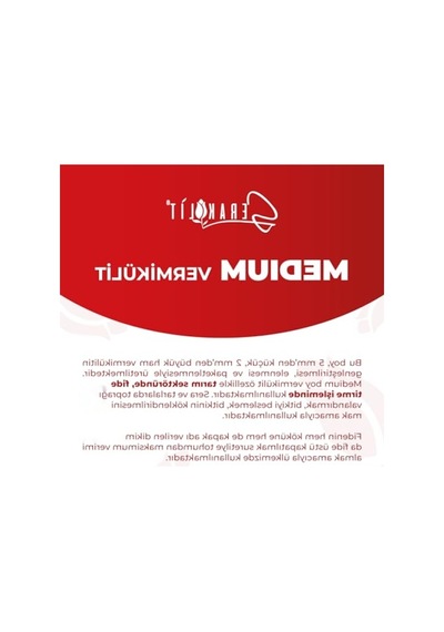Medium Vermikülit - 1 Litre 0.75 LT - 2.5 LT - 12 KG