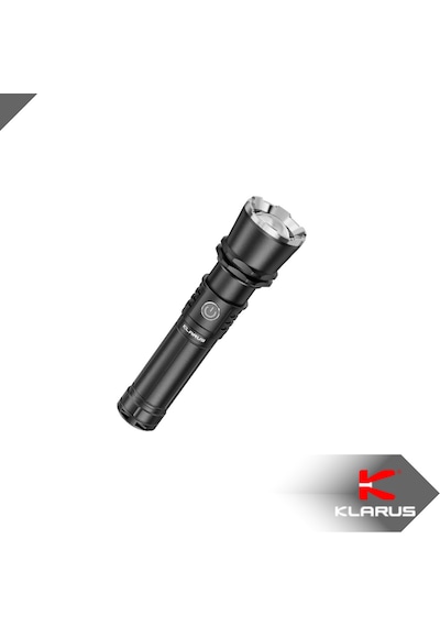 Klarus A3 Zoom Özellikli 2200 Lümen Metal Yapı Taktik El Feneri Siyah