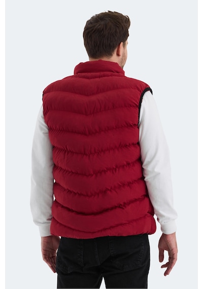 Slazenger HAMMER I Erkek Şişme Yelek Bordo Yelek