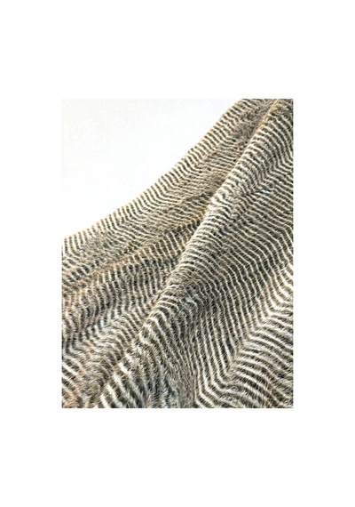 Peluş Kumaş Çizgi Desen 50x150 Cm Ultra Lüks, Kalın Ve Yumuşak Doku Çok Renkli Çok Renkli