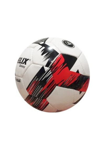 Helix Futsal Topu Glossy Siyah - Kırmızı