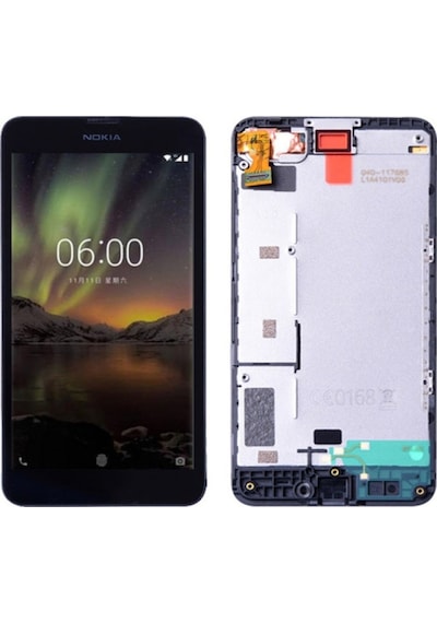 Nokia Lumia 635 Lcd Ekran Dokunmatik Siyah Çıtalı