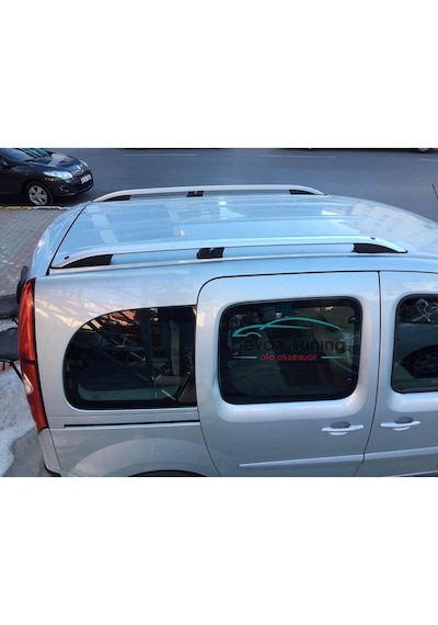 Renault Kangoo Üst Port Bagaj Tavan Çıtası Siyah Gri 2009 Sonrası