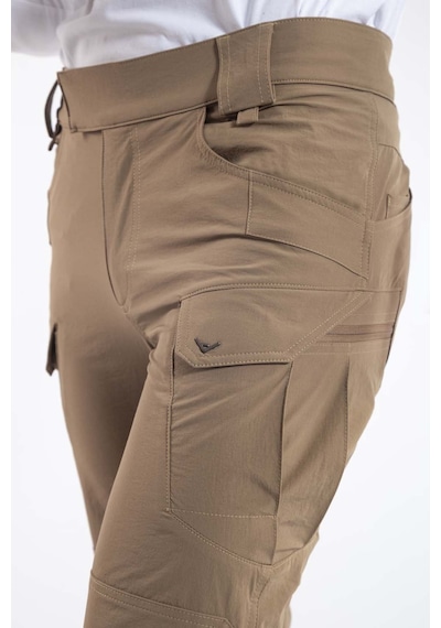 Vav Wear Outdoor Taktik Esnek Rahat Su İtici Erkek Pantolon Tacflex11 Bej