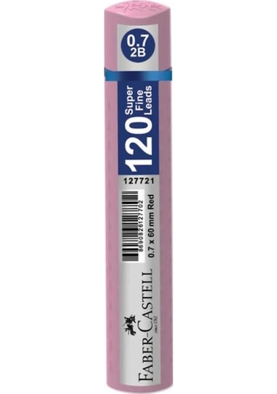 Faber-castell Grip Min 0.7 Mm 120'li Tüp Gül